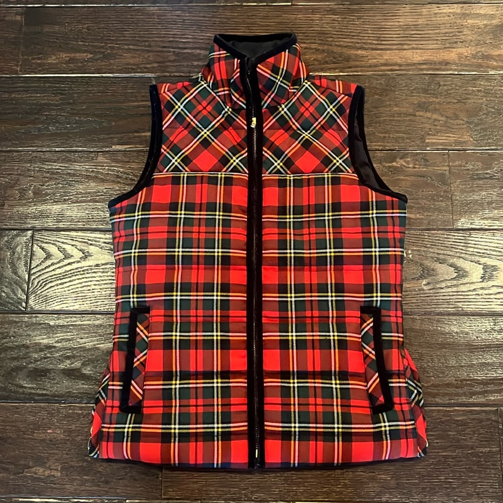 J Crew Women’s Plaid Vest